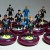 Subbuteo Andrew Table Soccer Bayern Munich 2023-24 away kit with Earth map on WSB Professional bases
